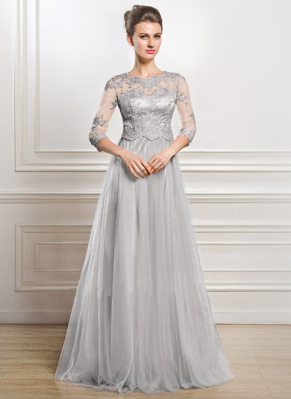 Ladies Elegant Evening Dress - WOMONA.COM