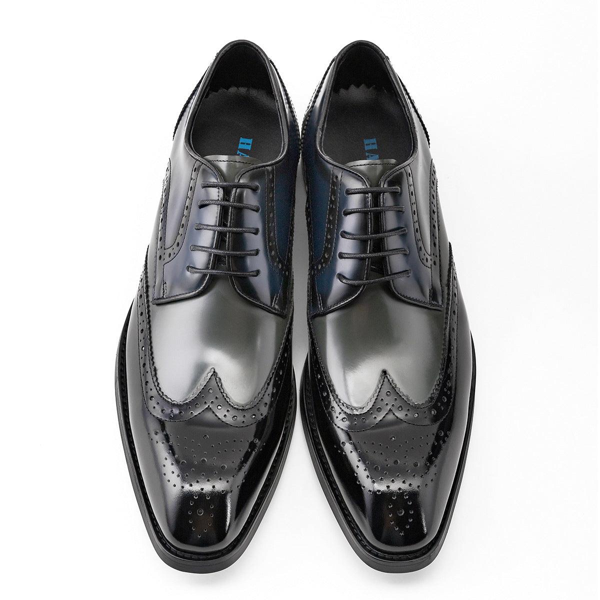 Business Formal Wear Leather Shoes - WOMONA.COM