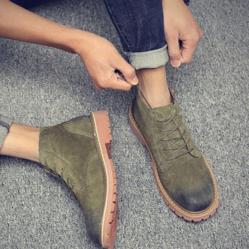 Men Oxford Business Formal Dress Leather Shoes Mers - WOMONA.COM