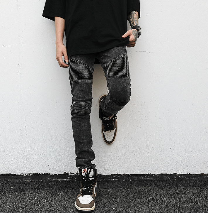 Stretch skinny jeans - WOMONA.COM