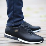 Waterproof leather sneakers For Men - WOMONA.COM