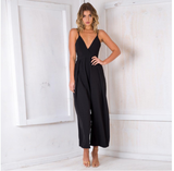 Elegant Jumpsuits Wide Leg Pants - WOMONA.COM