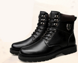 Men Top Quality Natural Leather Boots - WOMONA.COM