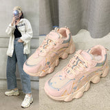 Luminous super fire daddy shoes women - WOMONA.COM