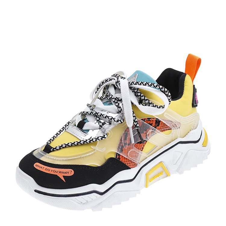 Heighten colorful sneakers - WOMONA.COM