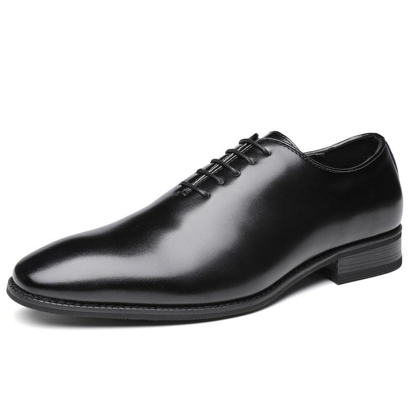 New Leather Hand-polished Business Shoes Men's - WOMONA.COM