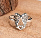 Angel Wings Ring - WOMONA.COM