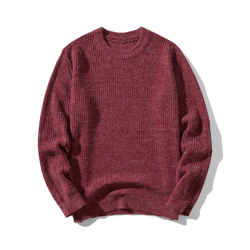 New Round Neck Sweater - WOMONA.COM