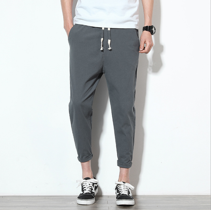 Korean trend loose casual pants - WOMONA.COM