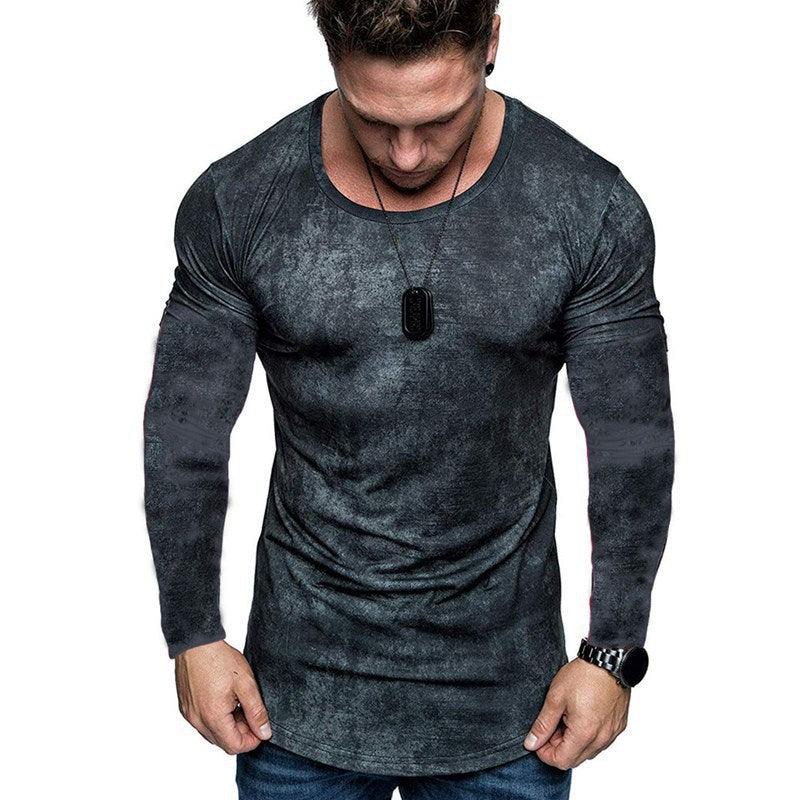 Long Sleeve T-shirt for Men - WOMONA.COM