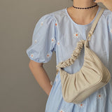 Cloud fold shoulder bag - WOMONA.COM
