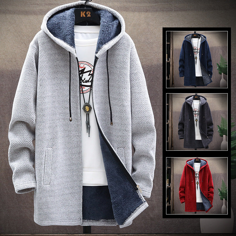 New style Plush men's sweater winter - WOMONA.COM