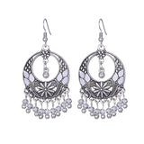 alloy crystal earrings women - WOMONA.COM