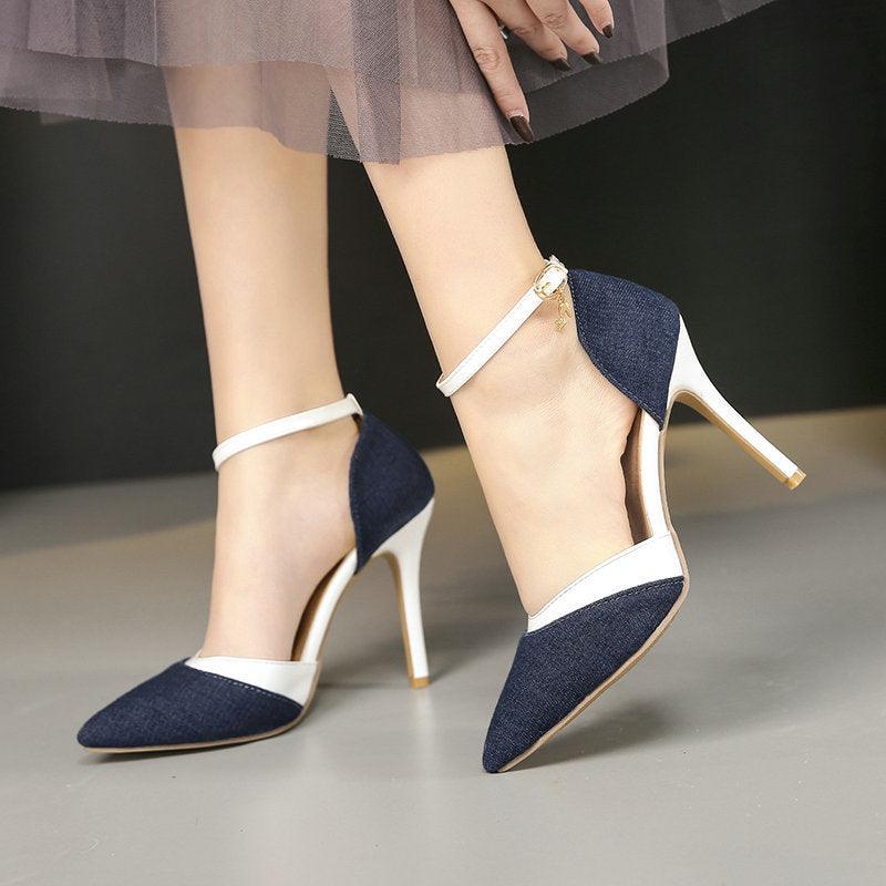 Pointed stiletto heels - WOMONA.COM