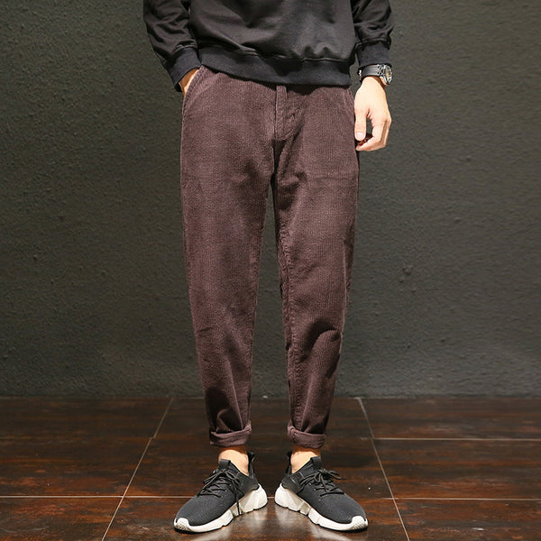 Cropped Trousers men - WOMONA.COM