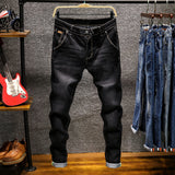 Straight Colored Jeans Men - WOMONA.COM