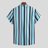 Men Stripe shirts - WOMONA.COM