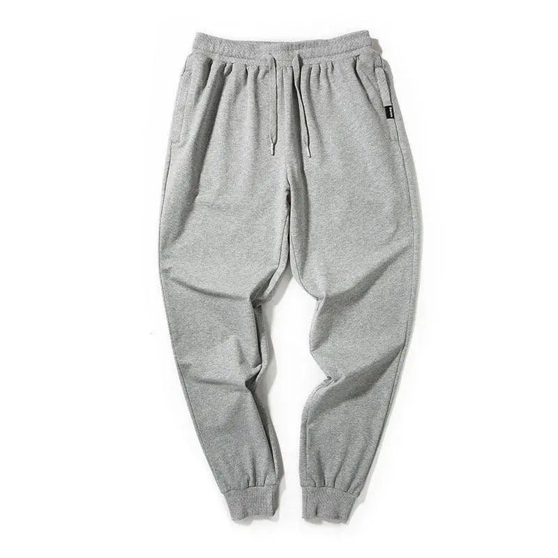 Cotton Sweatpants With Loose Bunched Feet - WOMONA.COM