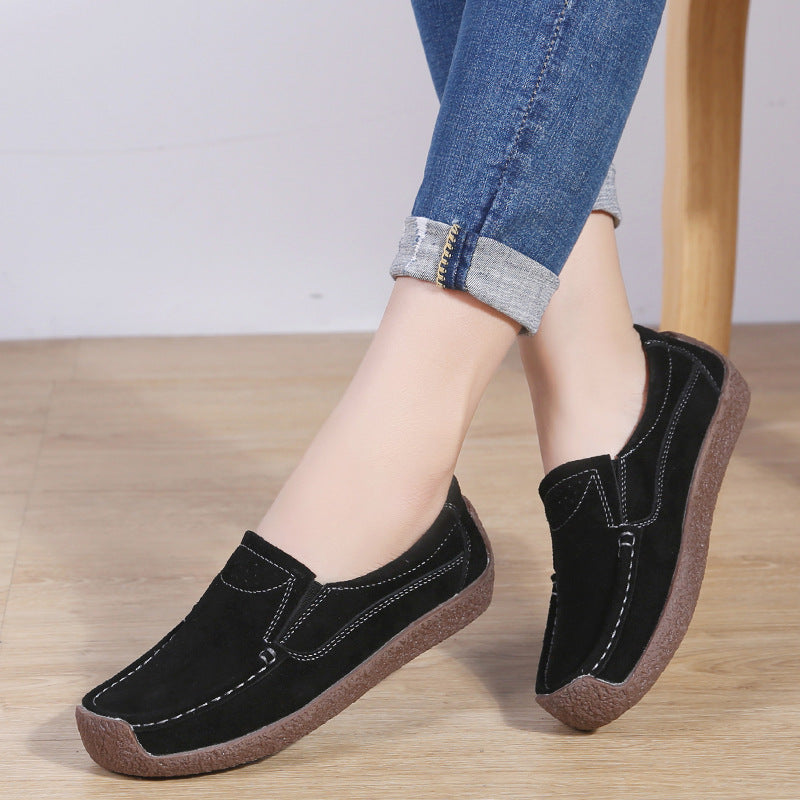 Women loafers woman causal flat - WOMONA.COM