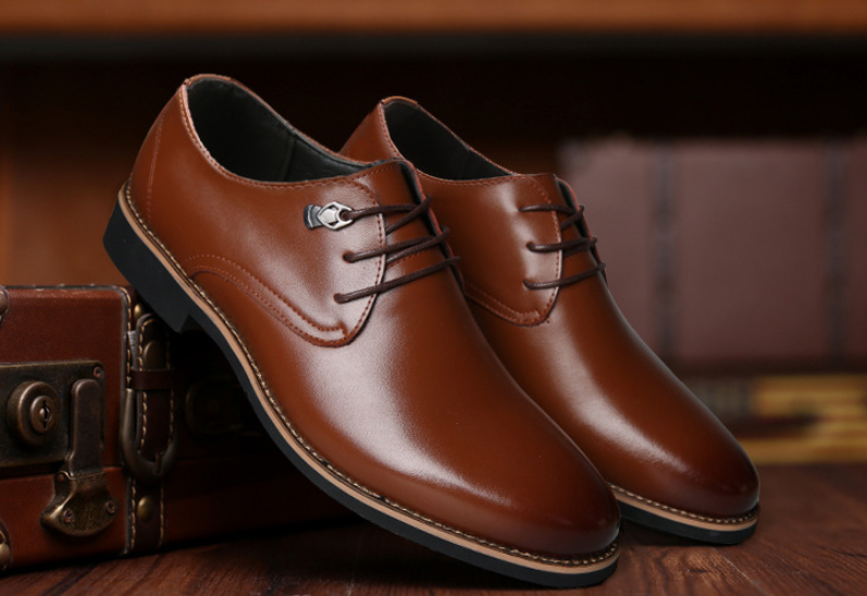 Simple Style Quality Men Oxford Shoes - WOMONA.COM