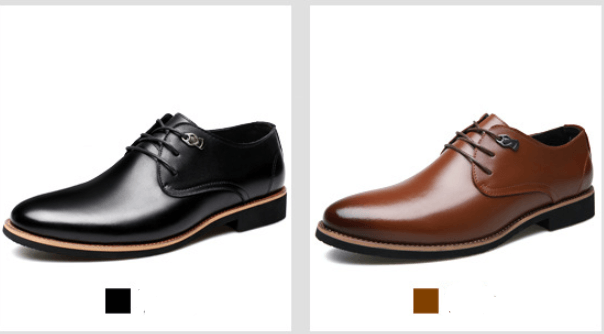 Simple Style Quality Men Oxford Shoes - WOMONA.COM