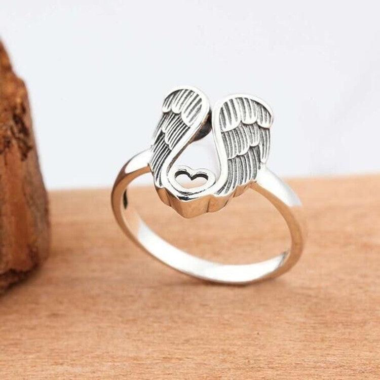 Angel Wings Ring - WOMONA.COM