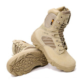 High-top military boots men - WOMONA.COM