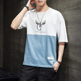 casual half sleeve T-shirt men - WOMONA.COM