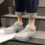 Rhinestone sneakers For Men - WOMONA.COM