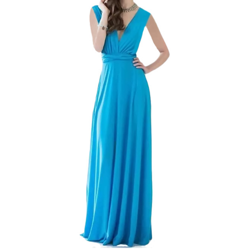 Women Bandage Convertible Boho Maxi Dress - WOMONA.COM