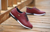 Waterproof leather sneakers For Men - WOMONA.COM