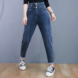 High Waist Jeans Radish Pants Women - WOMONA.COM