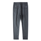 Business Black Men's Straight Casual Pants - WOMONA.COM