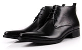 Business Short Boots High Top Shoes For Men - WOMONA.COM