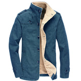 Medium-length fleece coat Men - WOMONA.COM