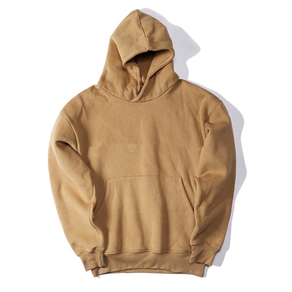 Fleece Hip-hop Hooded Sweater - WOMONA.COM