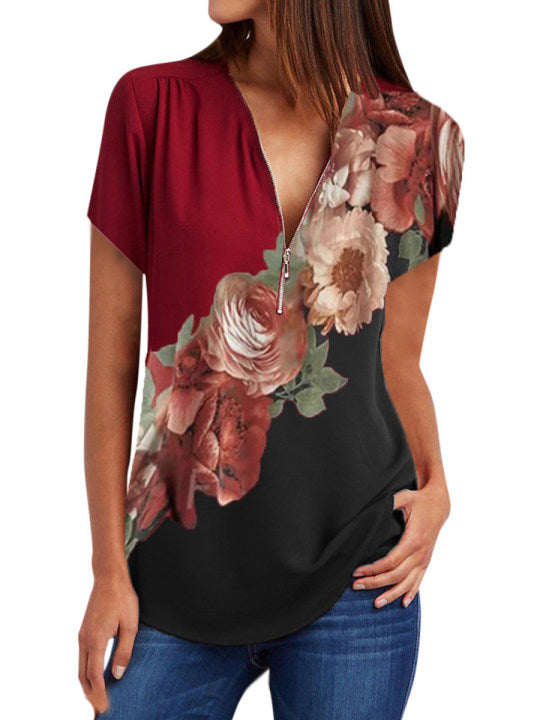 Long Sleeve Shirt Plus Size Women's - WOMONA.COM