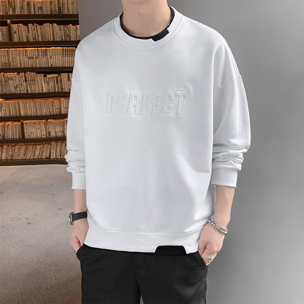 Men Korean Style Trend Sweatshirt - WOMONA.COM