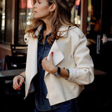 Women's Leather Jackets - WOMONA.COM