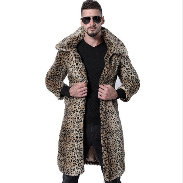 Fur Large Size Coat Trench Coat - WOMONA.COM