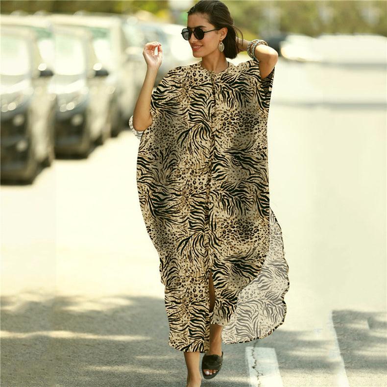 Plus Size Beach Skirt Holiday Gown - WOMONA.COM