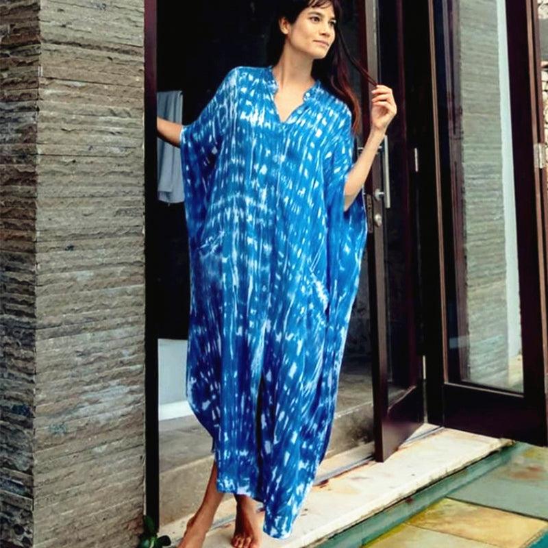 Plus Size Beach Skirt Holiday Gown - WOMONA.COM