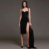 New Summer Women Elegant Black Bandage Sexy Dress - WOMONA.COM