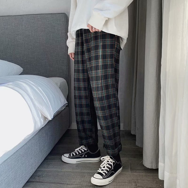 Korean Style Loose Harem Pants Men - WOMONA.COM