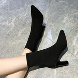 Thick Heel Thick Heel Boots - WOMONA.COM