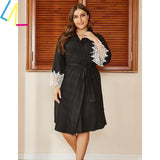 Plus Size Pajamas Women Sleepwear Nightwear Tops - WOMONA.COM