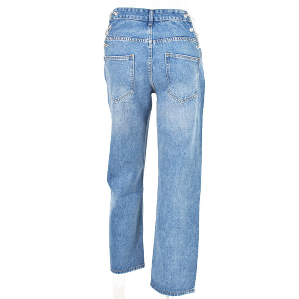 Simple Sexy High Waist Jeans - WOMONA.COM