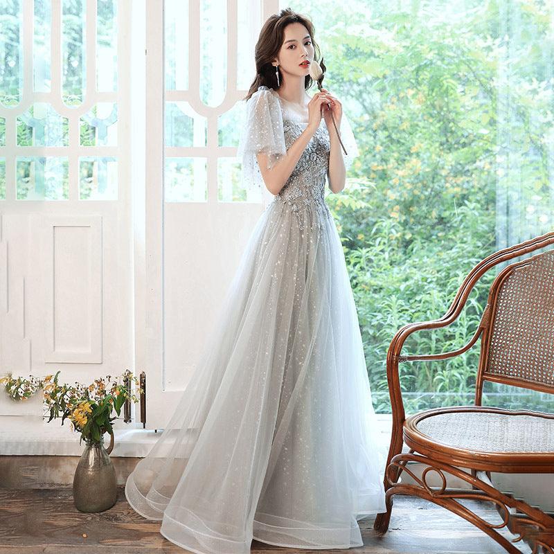 light and luxurious dress - WOMONA.COM