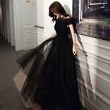 Black evening dress - WOMONA.COM