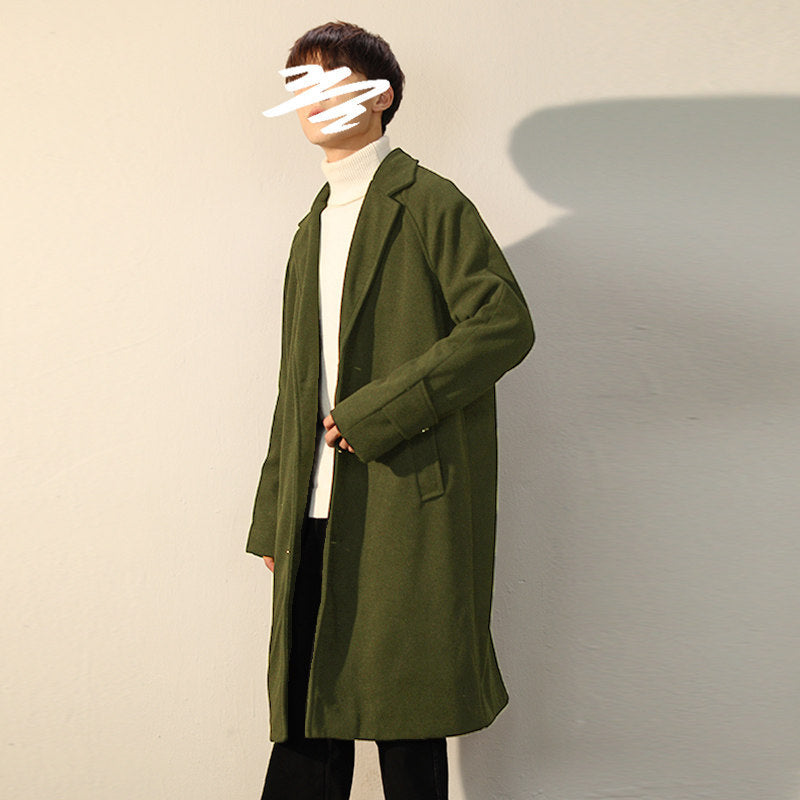 Winter Over The Knee Trench Coat - WOMONA.COM